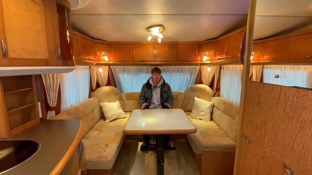 Обзор немецкого автодома/кемпера/прицепа-дачи/дома на колесах Hobby Prestige 650 KFU 2008 года смотреть онлайн