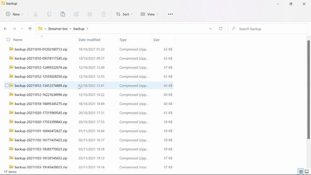 Restoring Streamer Bot settings from backup. смотреть онлайн