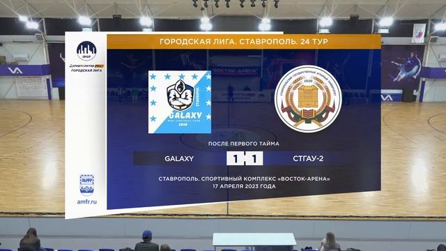 СпортмастерPRO - Городская лига. Ставрополь. Galaxy - СтГАУ-2 смотреть онлайн