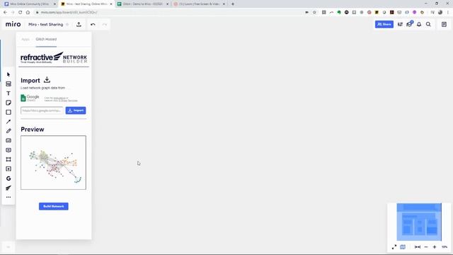 Google Sheets to Miro: Network Visualization | Miro Plugin - Prototype смотреть онлайн