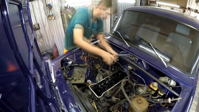 ваз 2107 дымит двигатель?? решаю проблему радикально⚙️?? смотреть онлайн