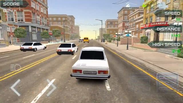 Russian Traffic Racer Русские Тачки Android HD Gameplay смотреть онлайн