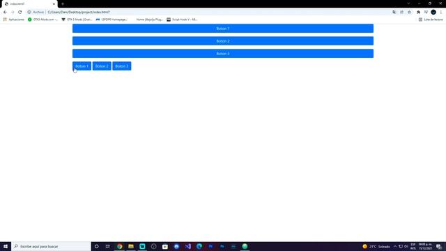 Bootstrap desde cero! | Ubicar botones con Grid y Flex | Parte #48 смотреть онлайн