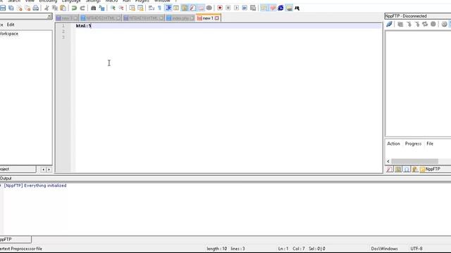 Install emmet engine in Notepad plus plus - Basic commands of Emmet engine смотреть онлайн
