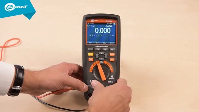 07 - Multimetr Sonel CMM-60 - Pomiar prądu 10A смотреть онлайн