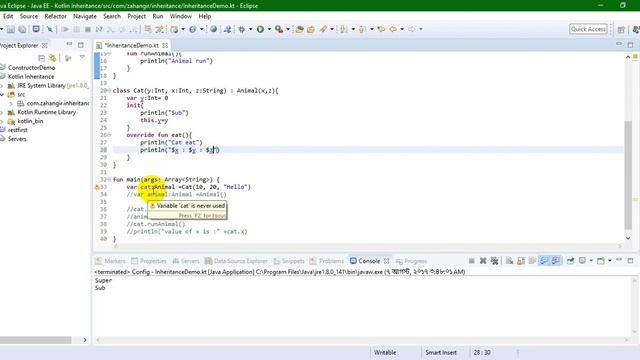 13. Kotlin Programming - Inheritance details (part -2) with live coding (Bangla Tutorial) смотреть онлайн