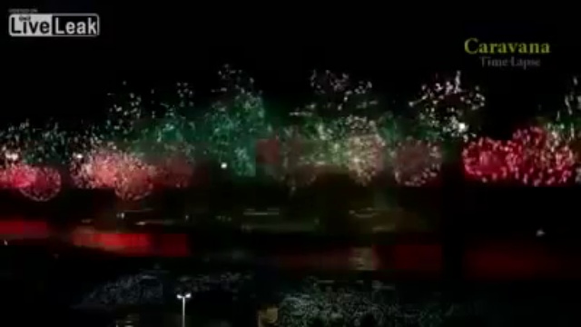 Rio De Janeiro, Brasil - 2015 New Years Fireworks Show Рио - де - Жанейро 2015 смотреть онлайн