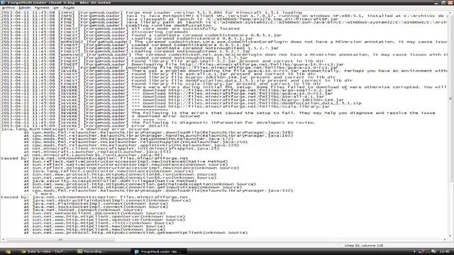 Como Arreglar el Error De Forge Minecraft: ForgeModLoader-client-0.log [Todas las Versiones] смотреть онлайн