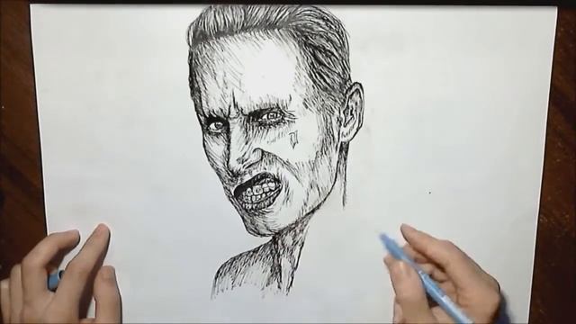 ArtBlack/Отряд самоубийц рисуем Suicide Squad drawing лайнером (Liner) смотреть онлайн