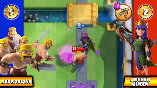 BARBARIANS VS ALL CHAMPIONS - Clash Royale Olympics смотреть онлайн