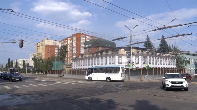 город уфа 27 мая 2023 ул свердлова ул аксакова.уфимский трамвай ктм.