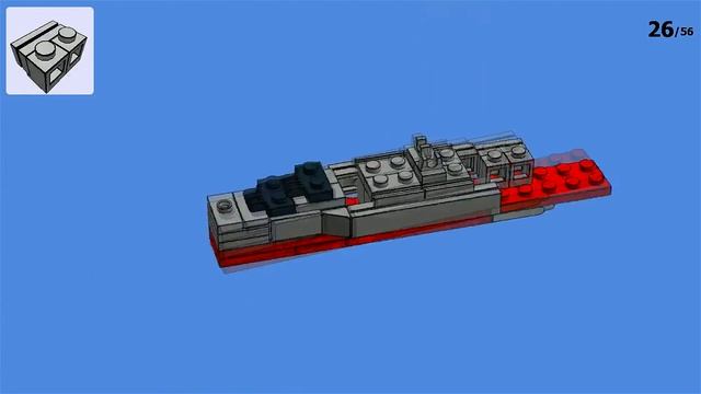 LEGO USS Missouri (BB-63) MOC смотреть онлайн