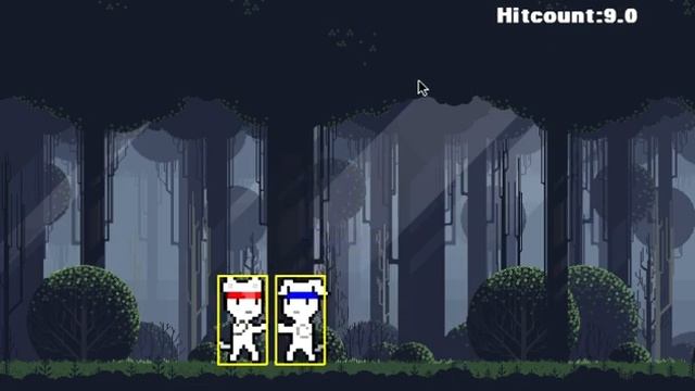 Cat Fighter II (Street Fighter Inspired Game) - #1 Testing смотреть онлайн