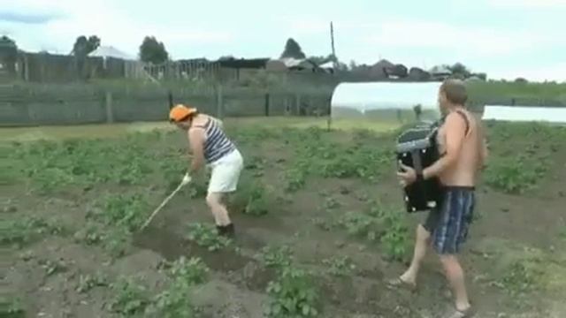 Работа спорится, когда муж гармонист... смотреть онлайн