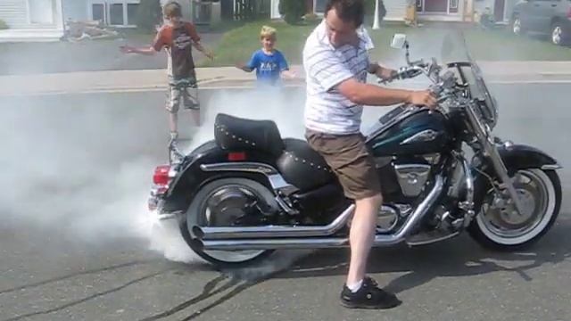 1998 intruder burn out