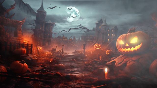 Spooky Halloween Ambience 🎃 Relaxing Halloween Music Playlist 👻 Halloween Background Music