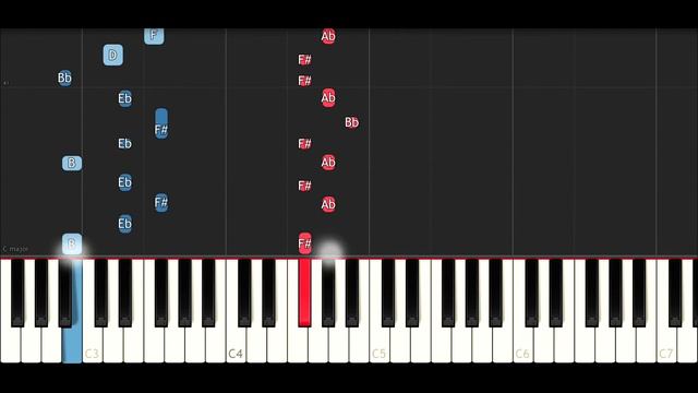 Bendy and the Ink Machine Song - The Devil's Swing (Fandroid)(Piano Tutorial) смотреть онлайн
