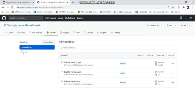 GitHub Artifacts(Actions) смотреть онлайн
