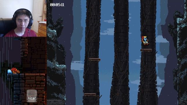 Jump King - Bird% Speedrun in 8:57 (But actually it's Any%) смотреть онлайн
