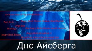 Айсберг по Angry Birds. Насколько он глубок? | Теории и Факты