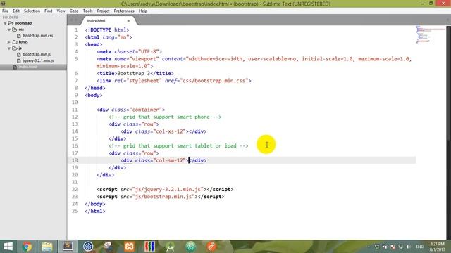Bootstrap 3 grid types xs, sm, md, lg смотреть онлайн