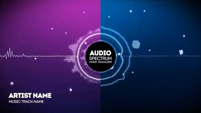 Audio React Spectrum Music Visualizer | After Effects template смотреть онлайн