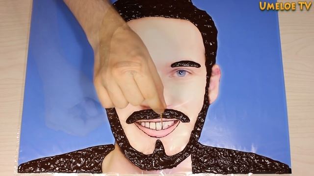 DIY - ШОКОЛАДНЫЙ ПьюДиПай | CHOCOLATE PewDiePie смотреть онлайн