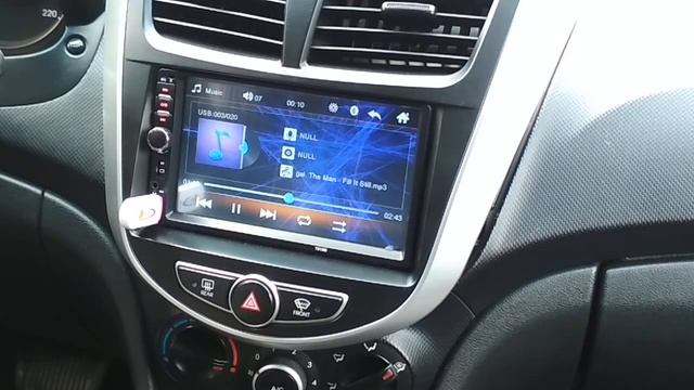 Зависание+перезагрузка магнитола 7018B смотреть онлайн