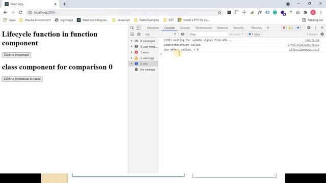 #18 : React Lifecycle & Hooks | useeffect hook example | lifecycle in functional component react смотреть онлайн