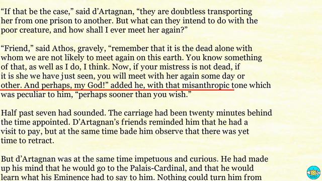 The Three Musketeers - Videobook Part 2/3 🎧 Audiobook With Scrolling Text 📖