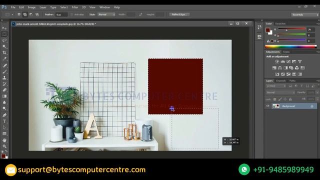 Marquee Tool in Photoshop (Hindi) with Practical | Rectangular Elliptical Marquee | Rajan Tech Show смотреть онлайн