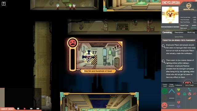 MONSTER MANAGEMENT SIMULATION | Lobotomy Corporation смотреть онлайн
