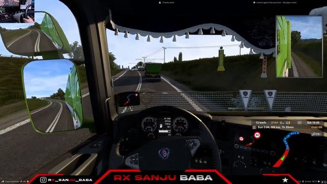 Euro Truck Simulator 2 1.46 Livestream | Logitech g29 Gameplay | LIMINAL LOGISTICS FEBRUARY EVENT # смотреть онлайн