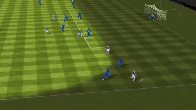 Замкнул головой фланговый навес FIFA 13 IPhone/iPad - Juventus Vs. Brazil