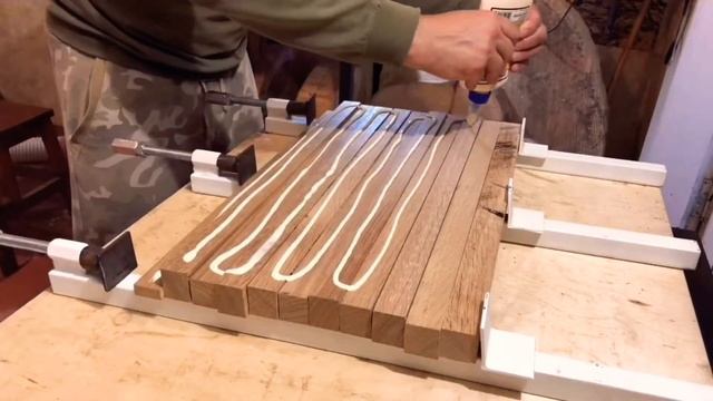 Слэб под раковину, тумба из дуба / Oak chest and a slab for a sink смотреть онлайн