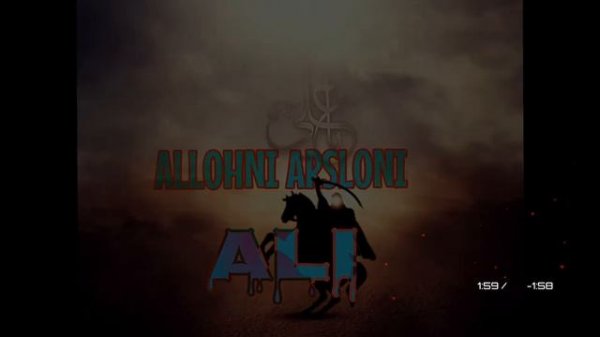 Allohni arsloni Ali r.a