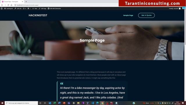 Penetration test Wordpress - dalla creazione del lab all'esecuzione del test смотреть онлайн