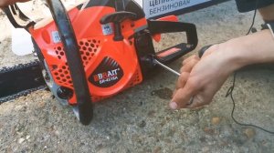 Бензиноввя пила IBRAIT BR-4518A ОБЗОР ТЕСТ КОСЯКИ И ОТЗЫВЫ. Китай пила