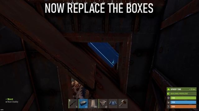 Replacing Roof-Ramp Unlootable Boxes Of The Multi-TC Original Frustrator X