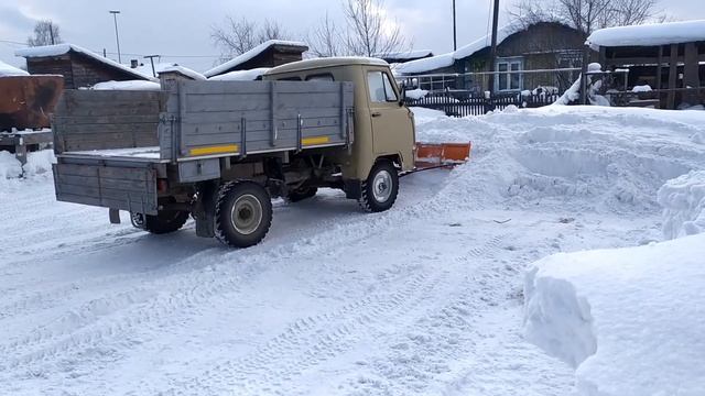 Снежная лопата для УАЗ своими руками смотреть онлайн