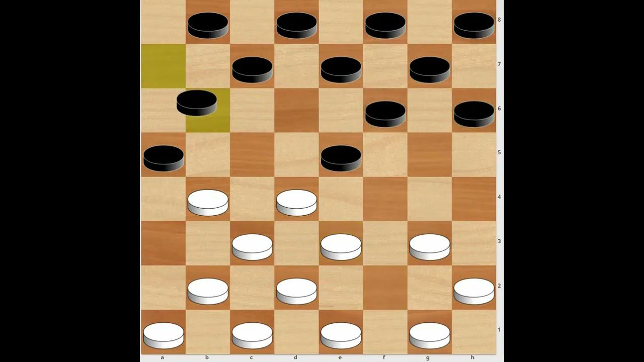 Первые ходы в шашках, проигрыш после второго хода! смотреть онлайн