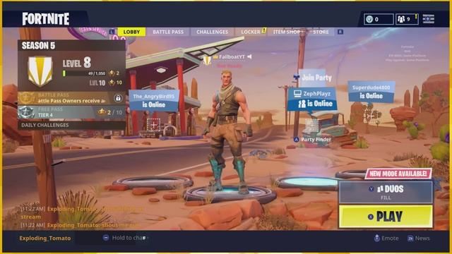 The last Fortnite stream on the channel「Fortnite ??」 смотреть онлайн