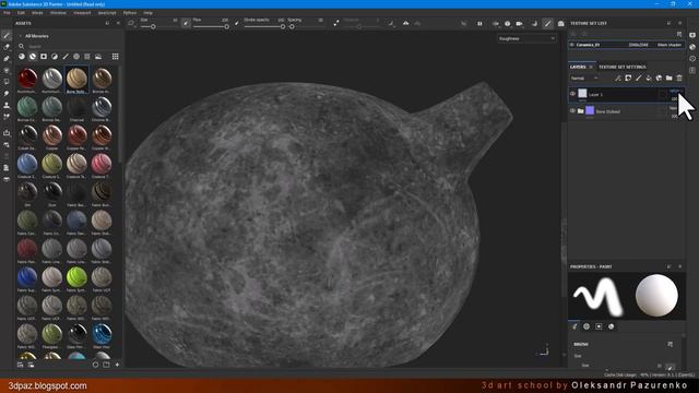 Fixing Seams in Substance 3D Painter. Убираем швы в Substance 3D Painter смотреть онлайн