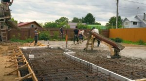 Грамотная заливка плиты! Фундамент для дома из газобетона