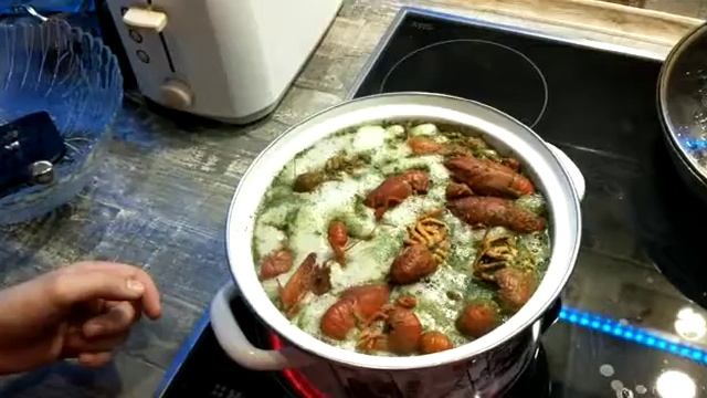 Готовка раков