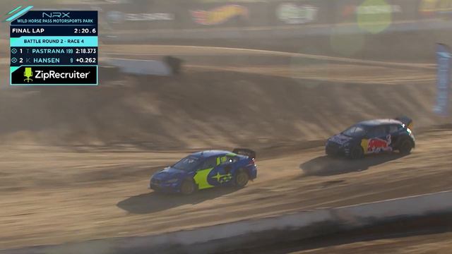 Travis Pastrana vs. Kevin Hansen | Nitro Rallycross Battle Bracket Round 3 Day 1 смотреть онлайн
