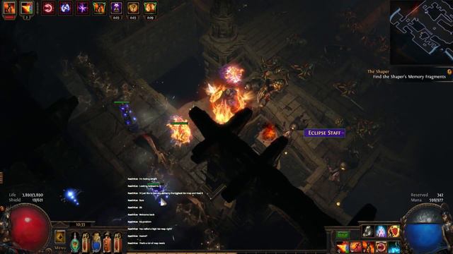 Path of Exile Beta Part 28 : Cyclopean Pit Necropolis Map Tier 12 !