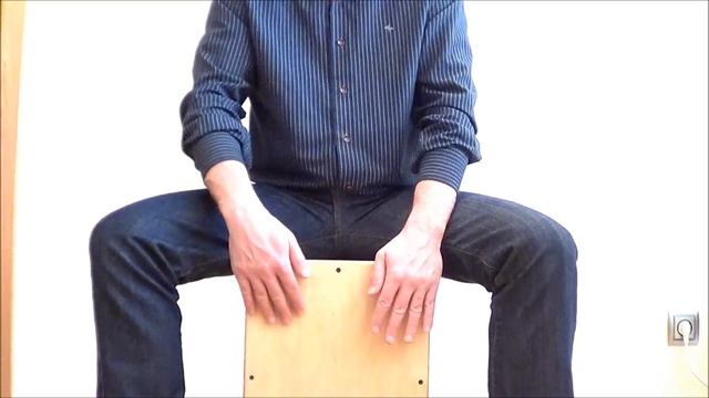 Clases cajón Flamenco. 1ª. Postura, colocación, tresillos acentuados, manoteo y Rumbas catalanas. смотреть онлайн