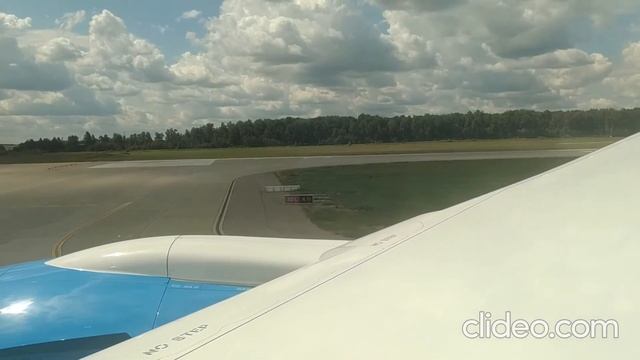 Boeing 787 Dreamliner. Взлет из Домодедово. Рейс Москва-Ташкент. | Dreamliner Takeoff
