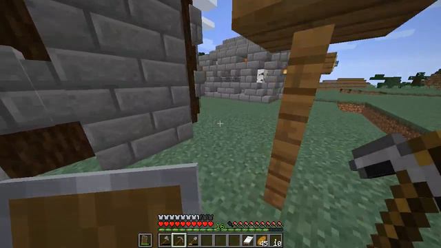 Minecraft Ванильное выживание #43 Немного сносим кусок горы смотреть онлайн